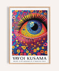 Design con primi piani di occhi in formato Pop Art Prints con energia moderna.
