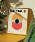 Poster in stile Bauhaus ispirato al movimento Bauhaus