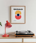 Poster astratto in stile Bauhaus per spazi creativi