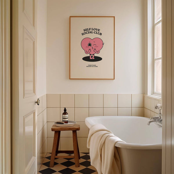 Opere d'arte pronte per essere regalate dalla collezione di decorazioni murali con citazioni ispiratrici