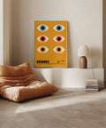 Poster Bauhaus Eye perfetto per uno stile artistico della casa