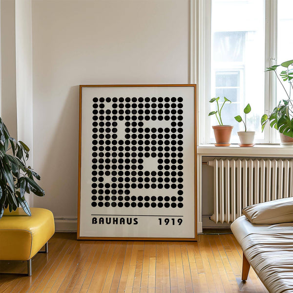 Grandi stampe Bauhaus per spazi moderni domestici e ufficio