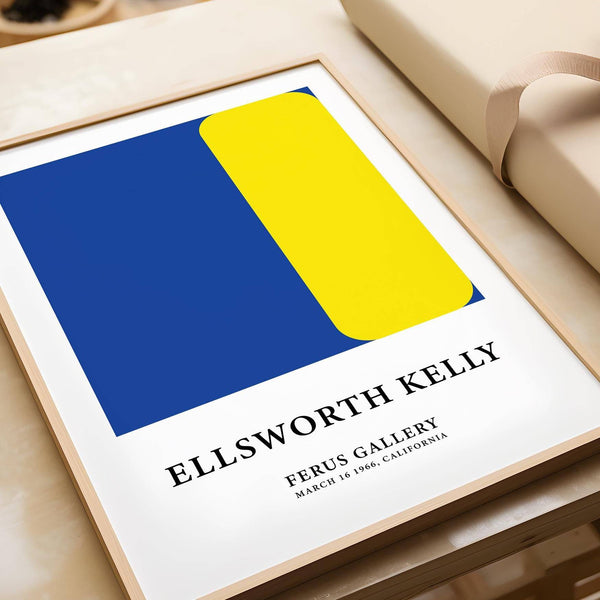 Bold abstract minimalist art print for modern studio walls