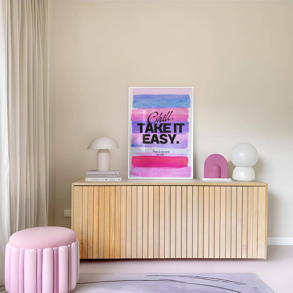 Poster con citazioni di ragazze di alta qualità su carta opaca