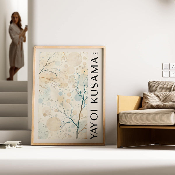 Stampe naturali eleganti e semplici per uno stile minimalista della casa